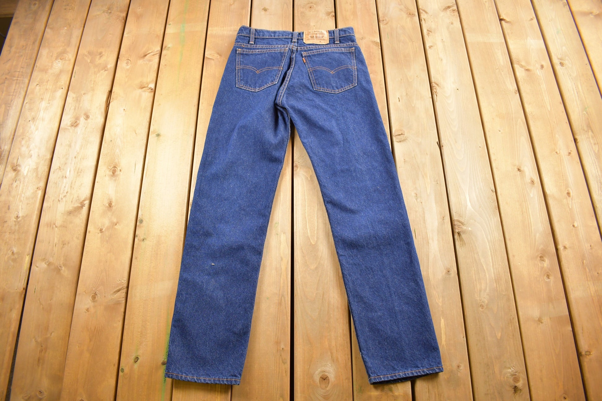 Vintage 1980s Levi's Orange Tab Medium Wash Denim Jeans Size 30 x 31