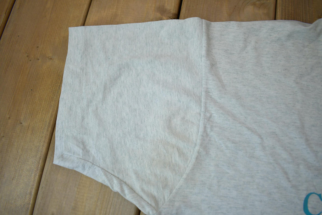 Vintage 1990s The Courier News Single Stitch Graphic T-Shirt Made In USA