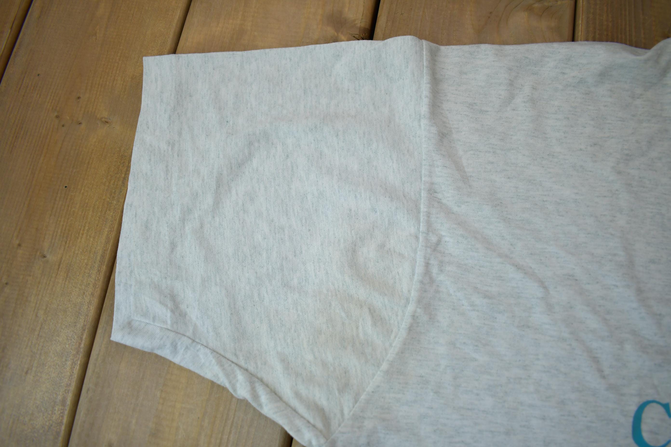 Vintage 1990s The Courier News Single Stitch Graphic T-Shirt Made In USA