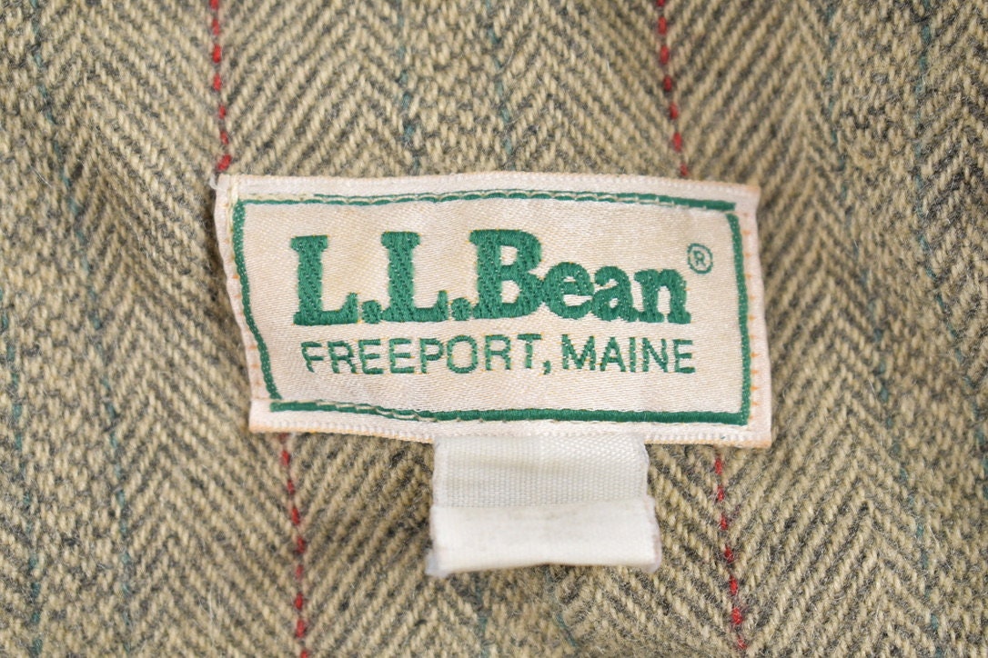 Vintage 1980s LL Bean Winter Parka Jacket / Made In USA / Vintage Ski Jacket / Insulated / Streetwear / Utility Parka