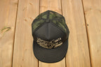 Vintage 1990s Funny Fisherman Theme Trucker Hat