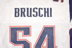 Vintage Y2K Reebok New England Patriots Tedy Bruschi NFL Jersey Men's L / Football Fan Apparel / 2000s Sportswear / Single Stitch Tee