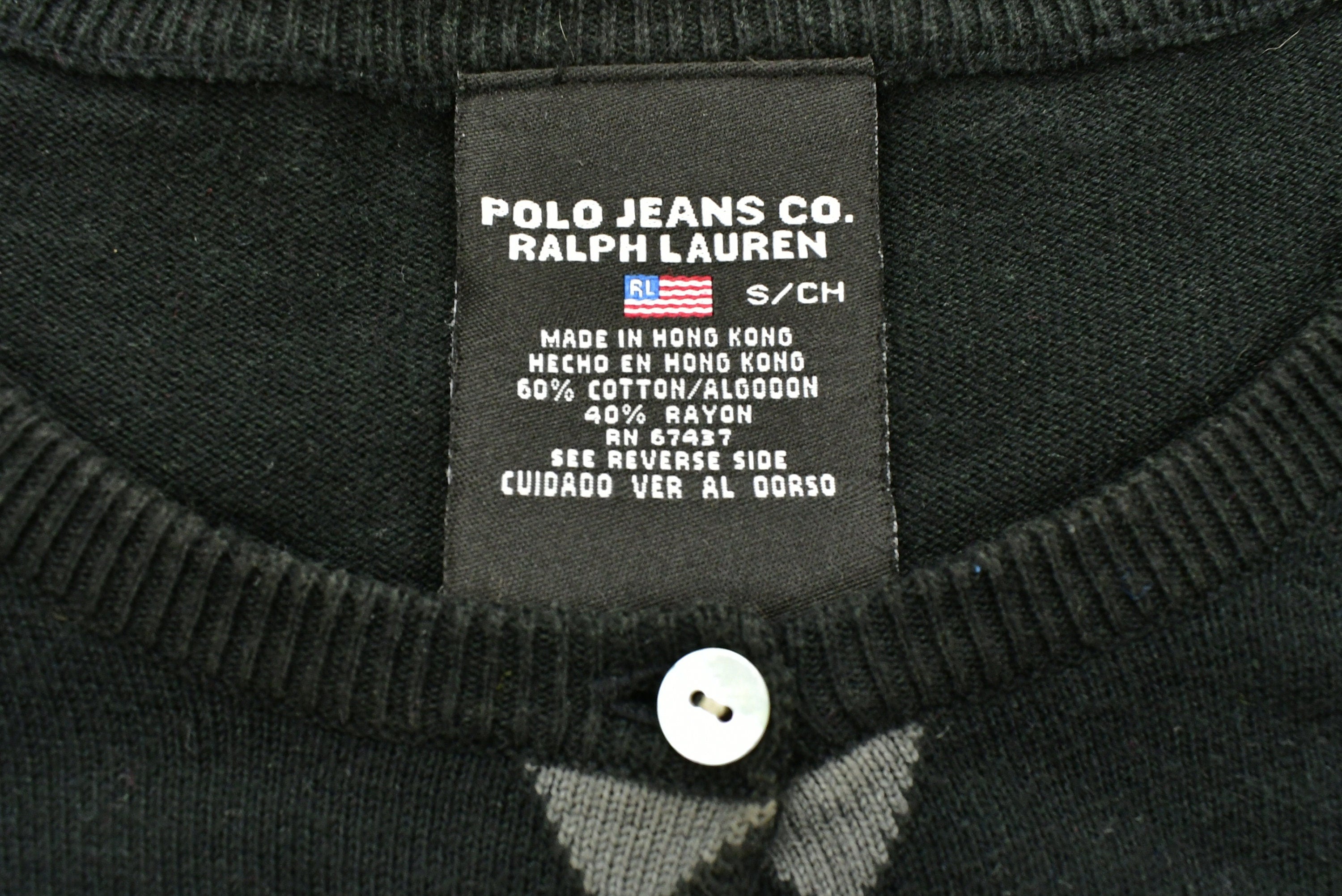 Vintage Polo Jeans Co. Ralph Lauren Knitted Cardigan Sweater