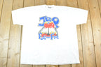 Vintage 1990s JBQ Fuel For Fire Souvenir Barbequing T-Shirt Mens XL