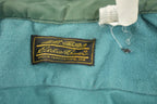 Vintage 1990s Eddie Bauer Blank Turquoise Button Up Shirt
