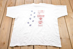 Vintage 1998 Dog Walk & Run Graphic T-Shirt