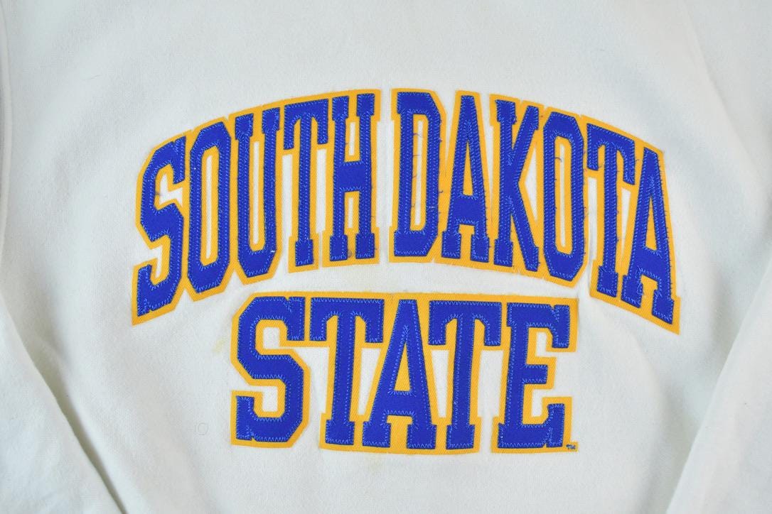 Vintage 1990s South Dakota State University Crewneck