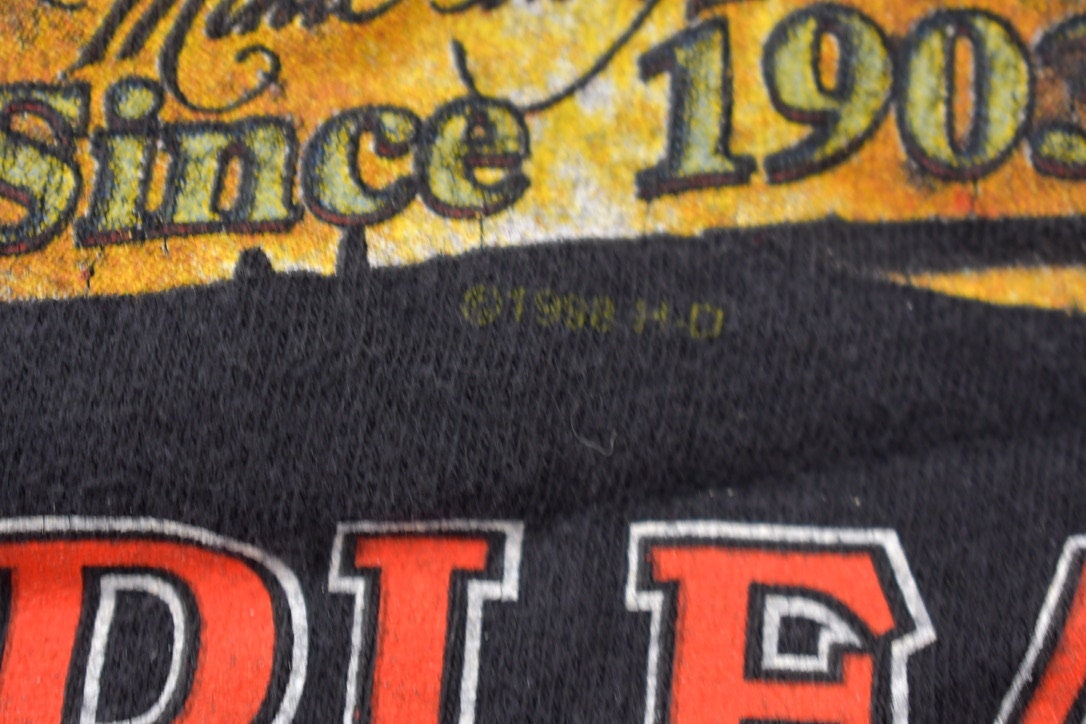 Vintage 1999 Harley Davidson 5 o Clock Somewhere New Orleans T-Shirt