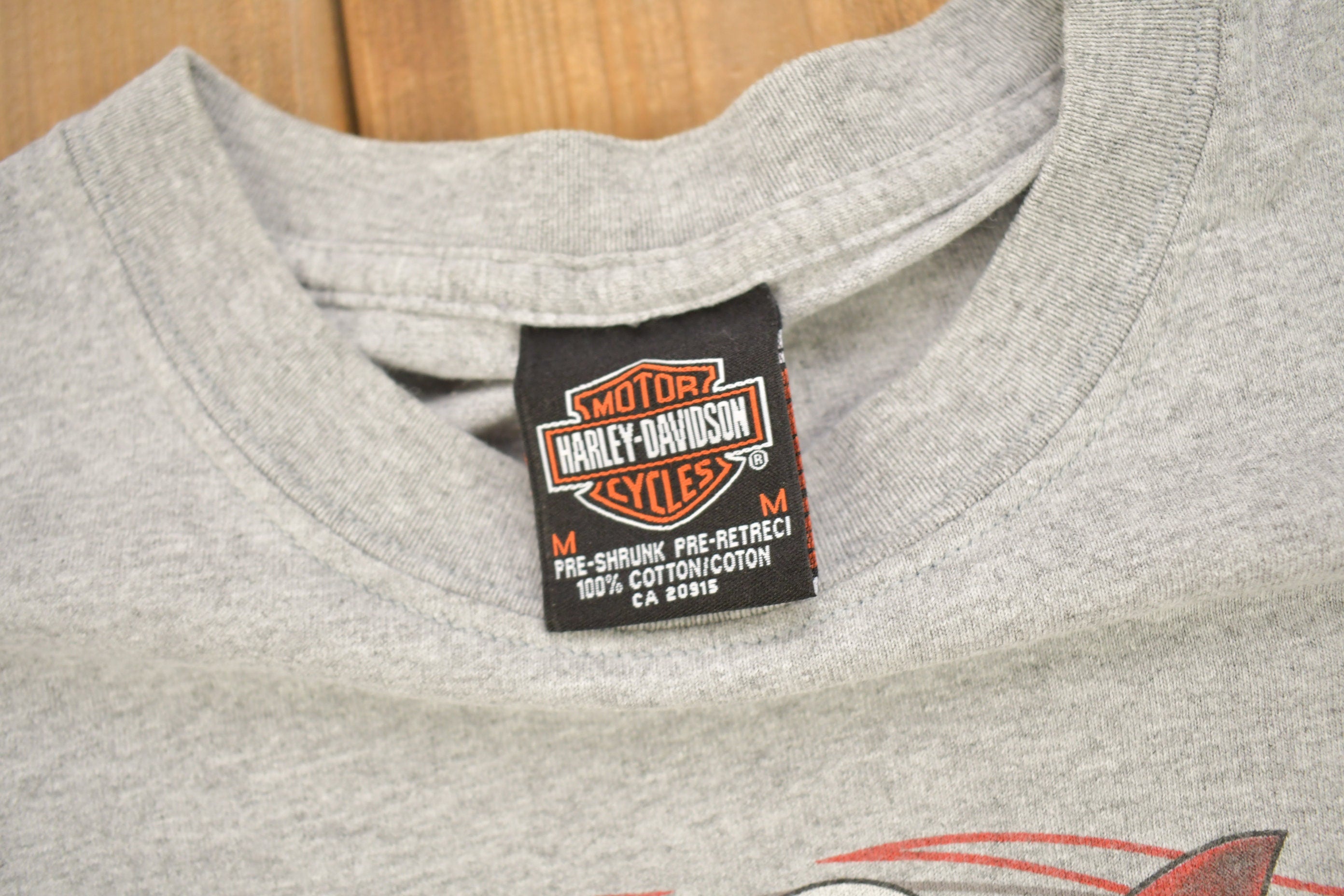 Vintage 1990s Harley Davidson Dartmouth Nova Scotia T-Shirt