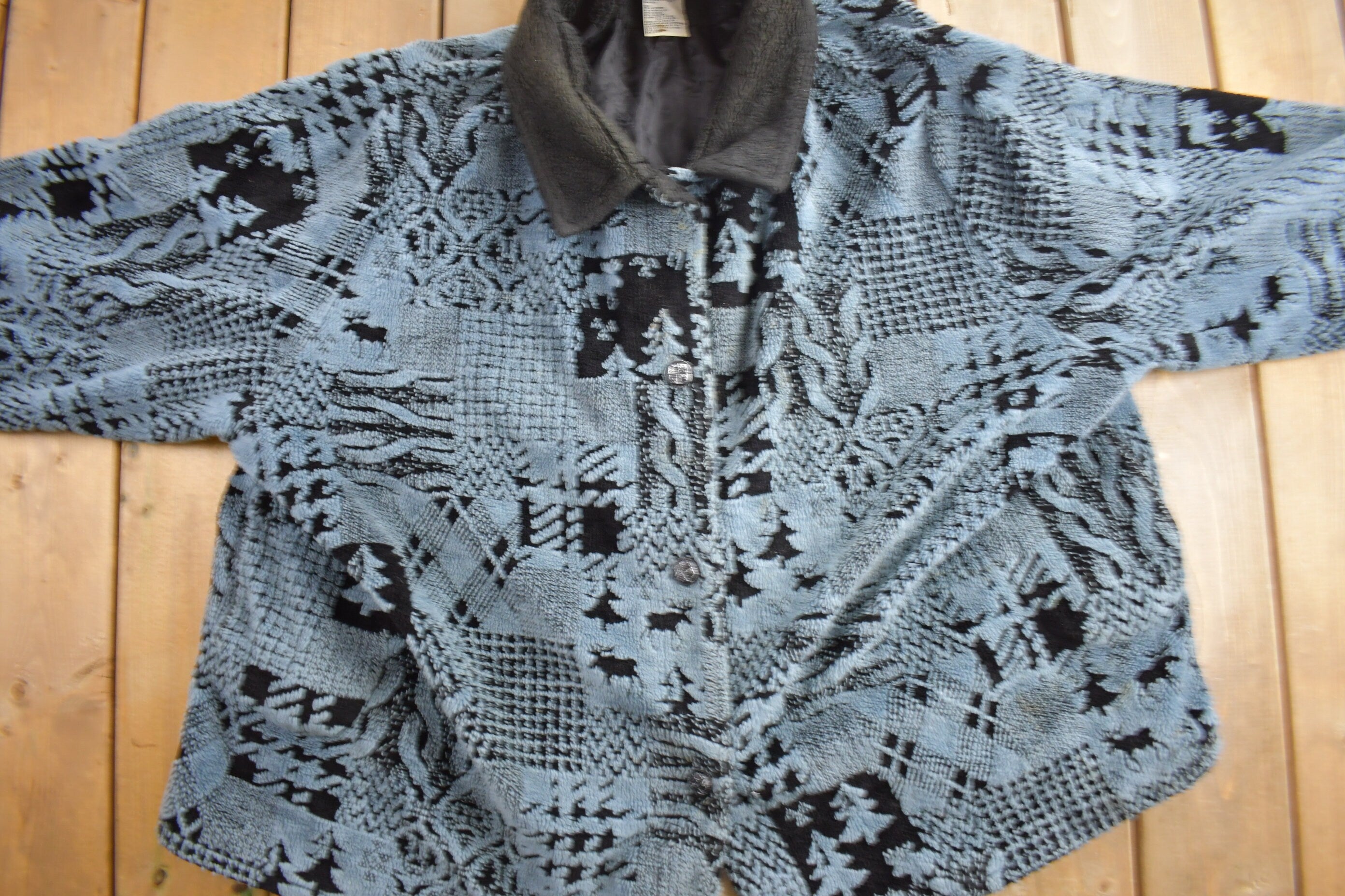 Vintage 1990s CBO New York Fleece Jacket