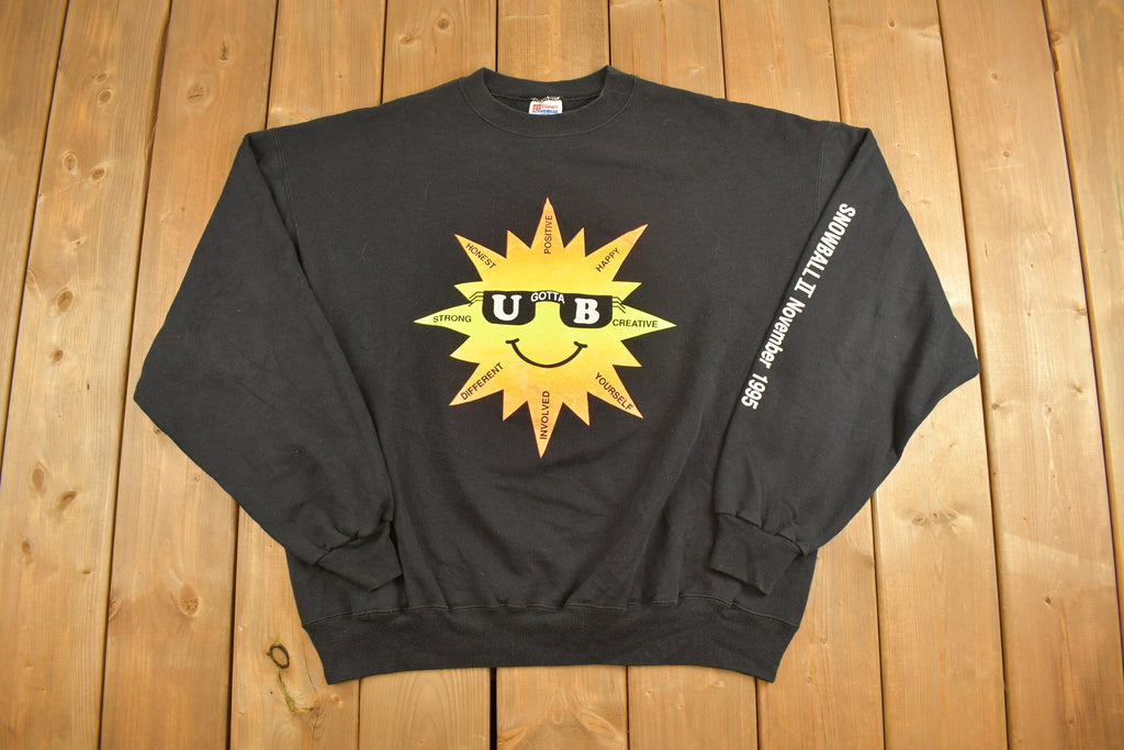 Vintage 1995 I Got An A Novelty Collegiate Crewneck