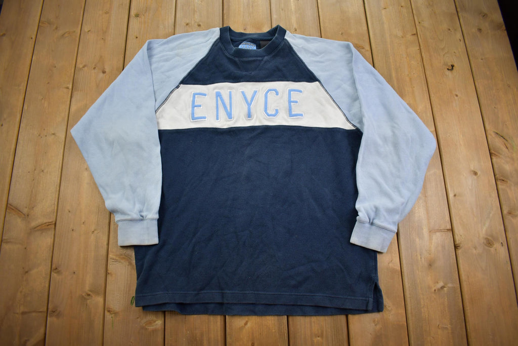 Vintage 1990s Enyce Hip Hop Streetwear Spellout Crewneck Sweatshirt- XL