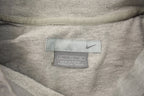 Vintage 1990s Grey Nike Embroidered Mini Swoosh Crewneck Sweatshirt