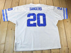 Vintage 1996 Barry Sanders Mitchell And Ness Throwback NFL Embroidered Jersey