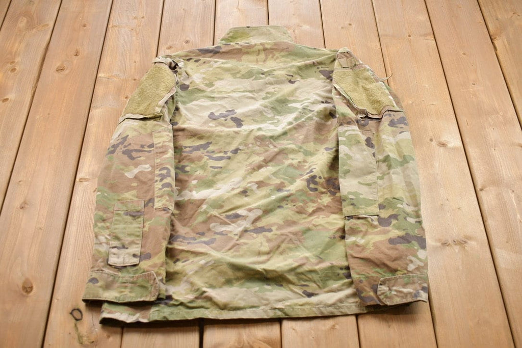 Vintage Military Zip Up Shirt
