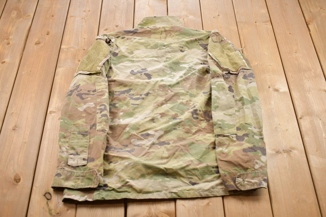 Vintage Military Zip Up Shirt