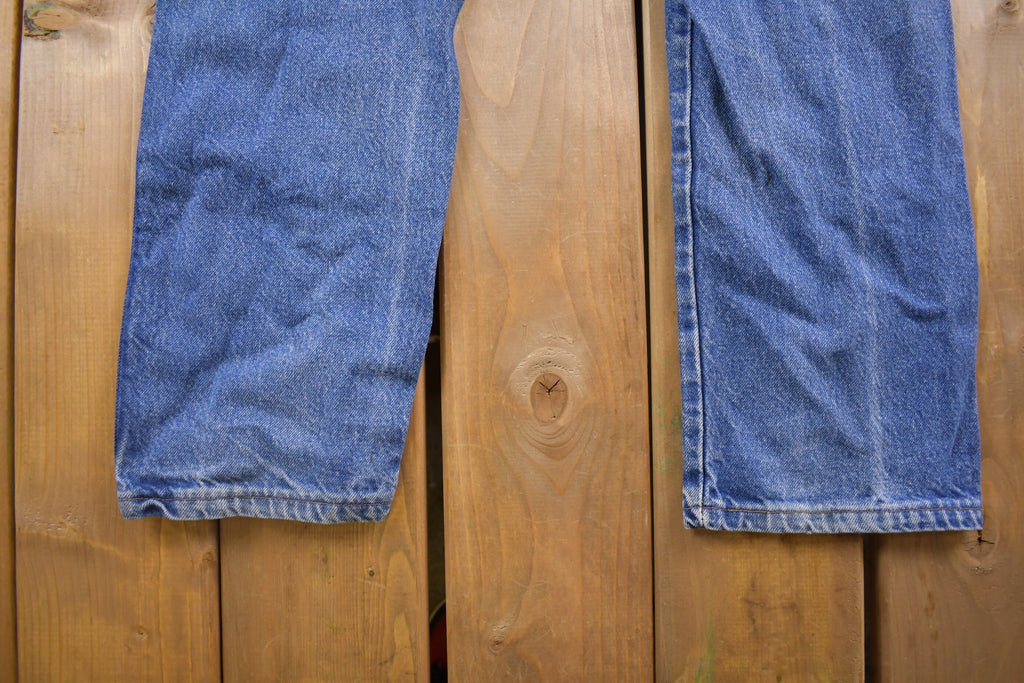 Vintage 1990's Rustler's Basic Blue Jeans 32 x 33