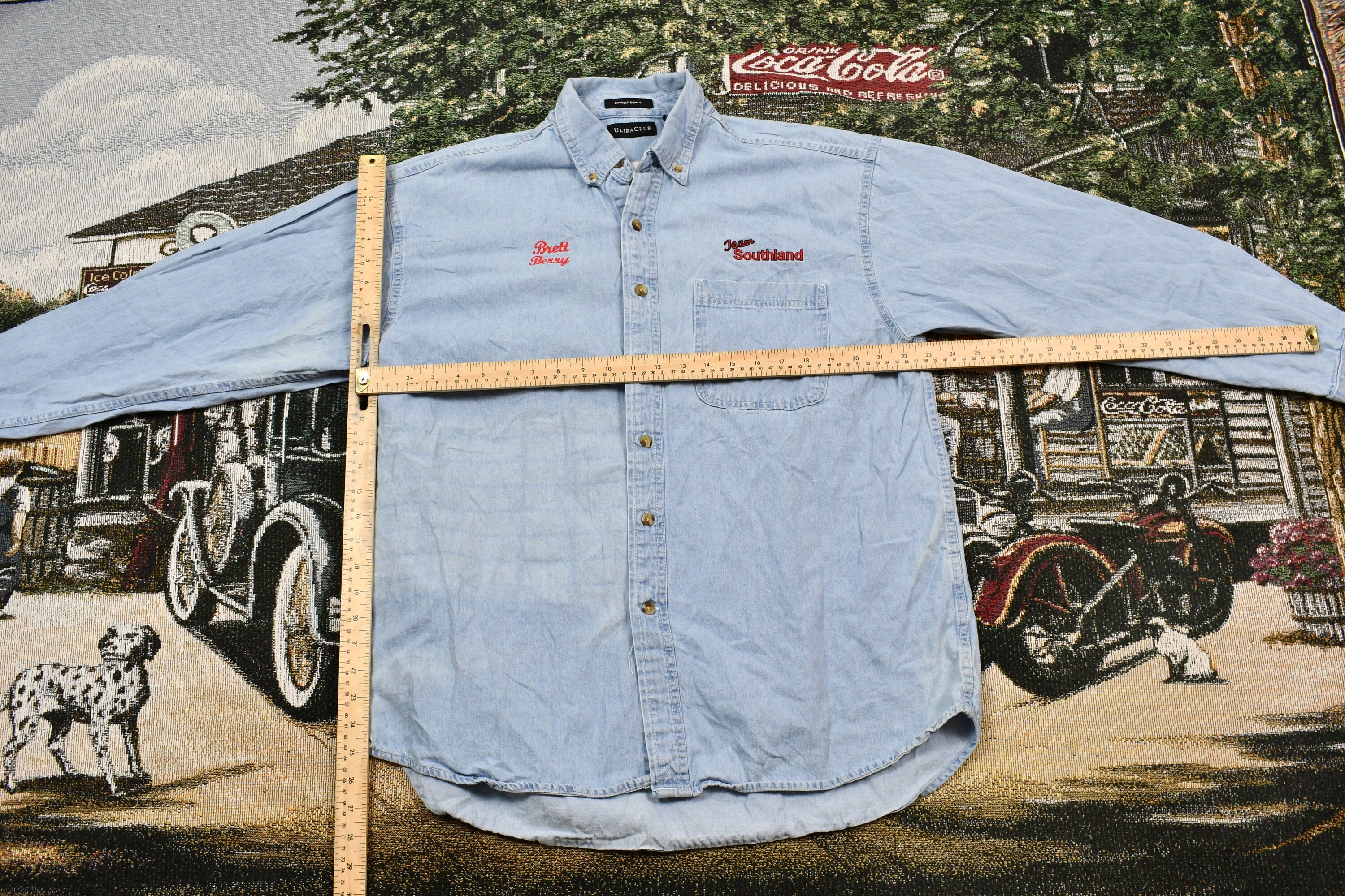 Vintage 1990s Southland Custom Calls Button Up Hunting Shirt