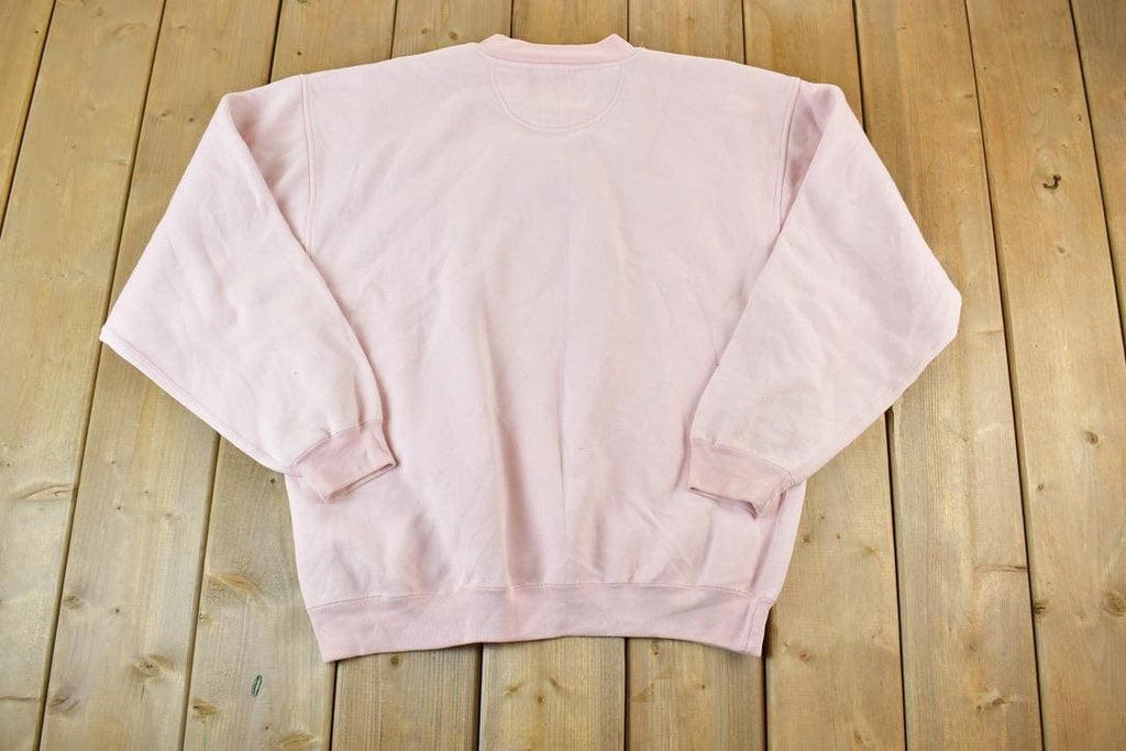 Vintage 1990s Galt Sand Polar Bear Embroidered Heavyweight Souvenir Crewneck Sweatshirt Made In USA