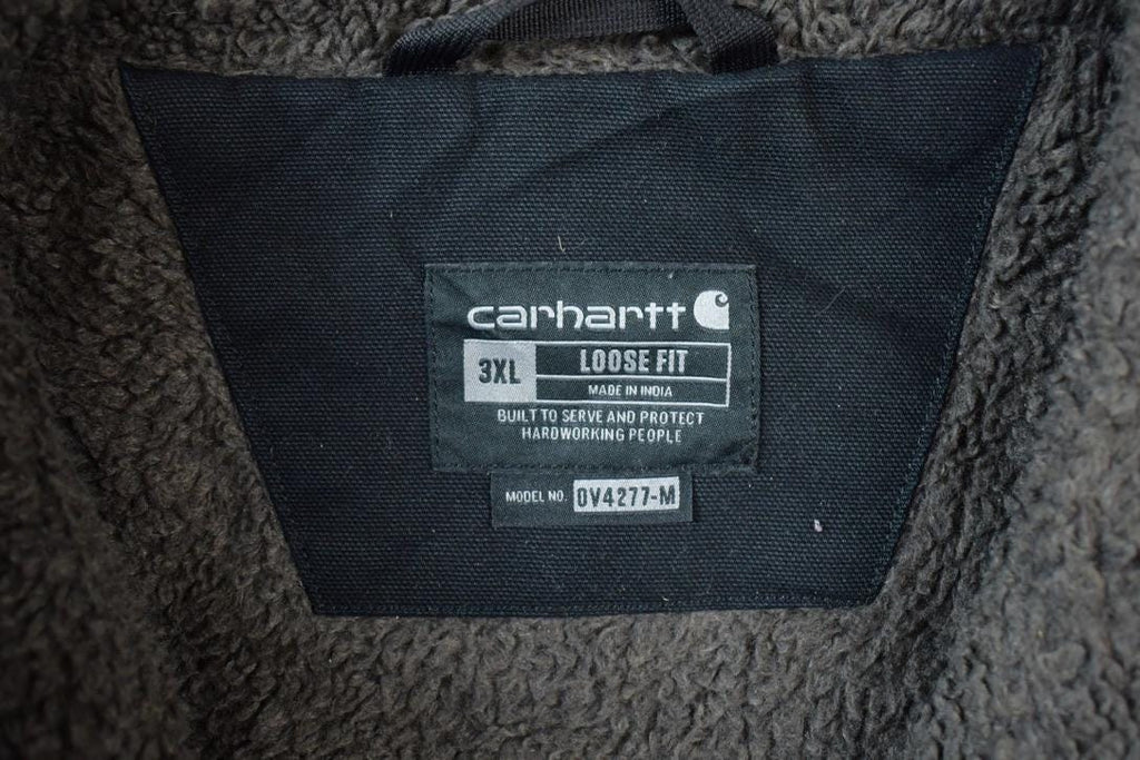 Vintage Y2K Distressed Carhartt Loose Fit Lined Jacket Work Vest
