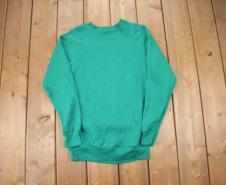 Vintage 1990s Ultra Fleece 120 Plain Crewneck Sweatshirt