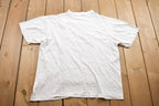 Vintage 1990s Pacific Reef Saipan Snorkeling Excursions Fish Theme Souvenir T Shirt