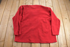 Vintage 2000 Looney Tunes Embroidered Quarter Zip Fleece Sweatshirt