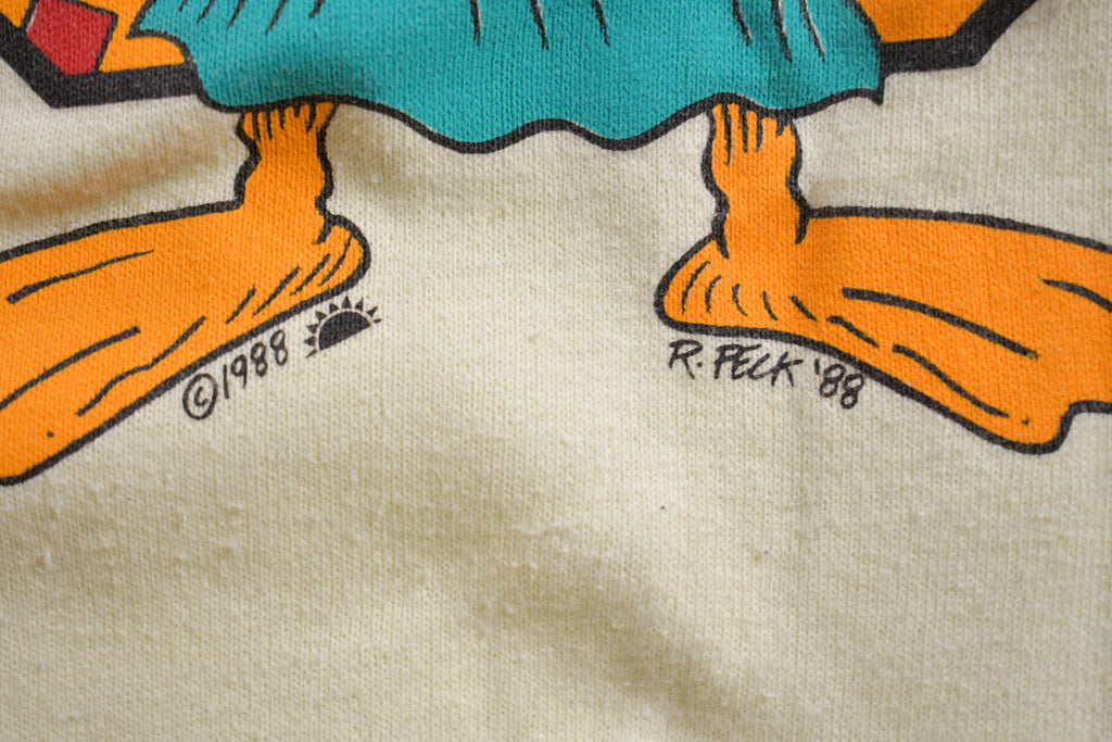 Vintage 1988 Duck U Parody Crewneck Sweatshirt