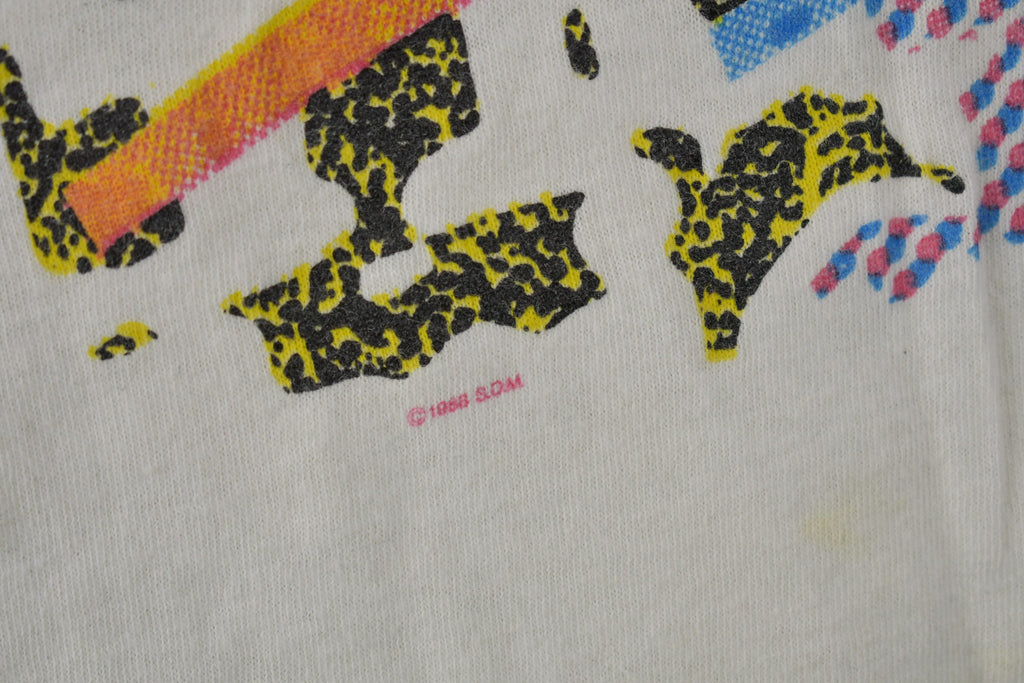 Vintage 1988 Cheap Trick Lap Of Luxury Tour Promo T Shirt Made In USA