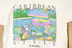 Vintage 1990s Caribbean Style Aruba Souvenir Travel T-Shirt Men's M