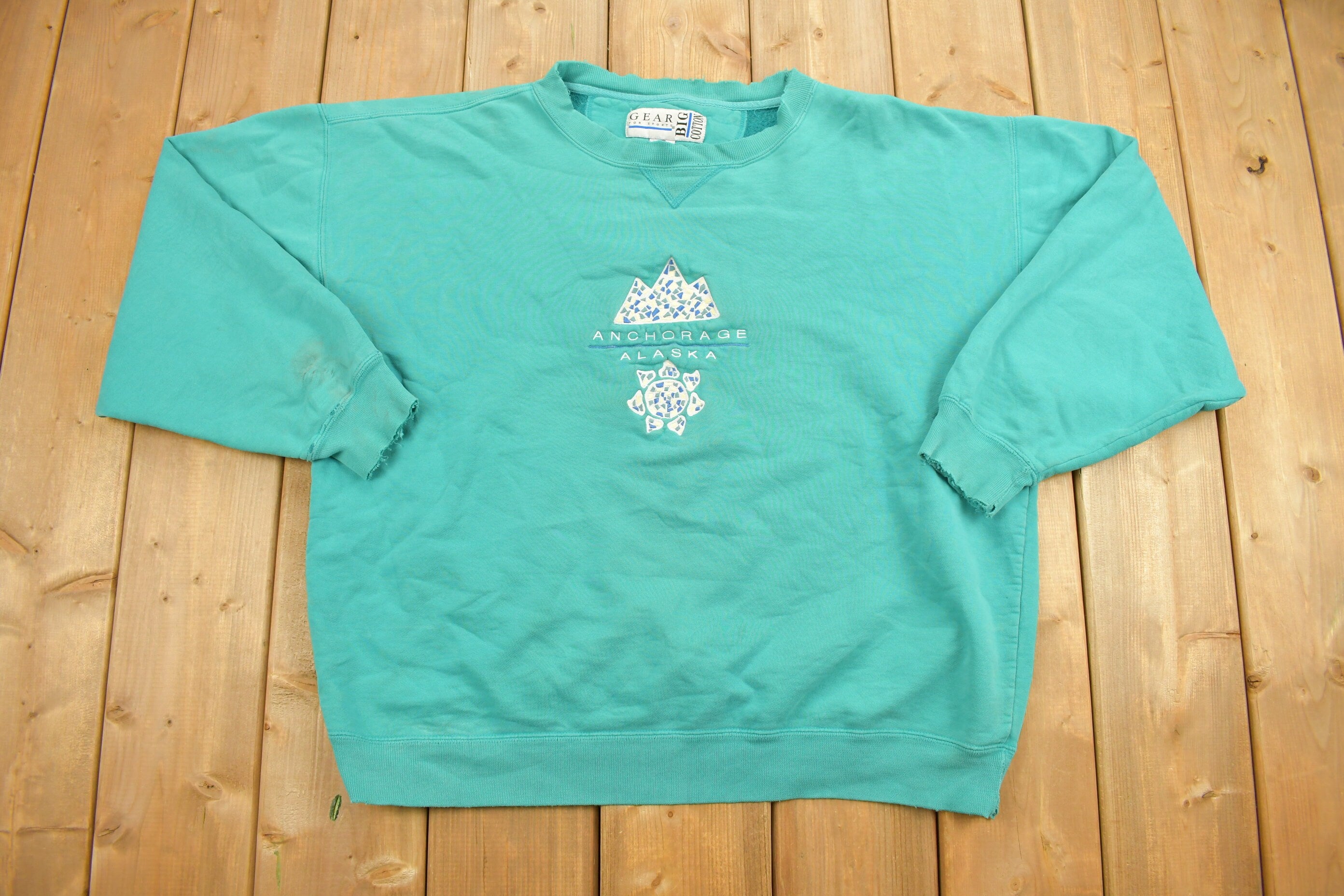 Vintage 1990s Anchorage Alaska Crewneck Sweatshirt