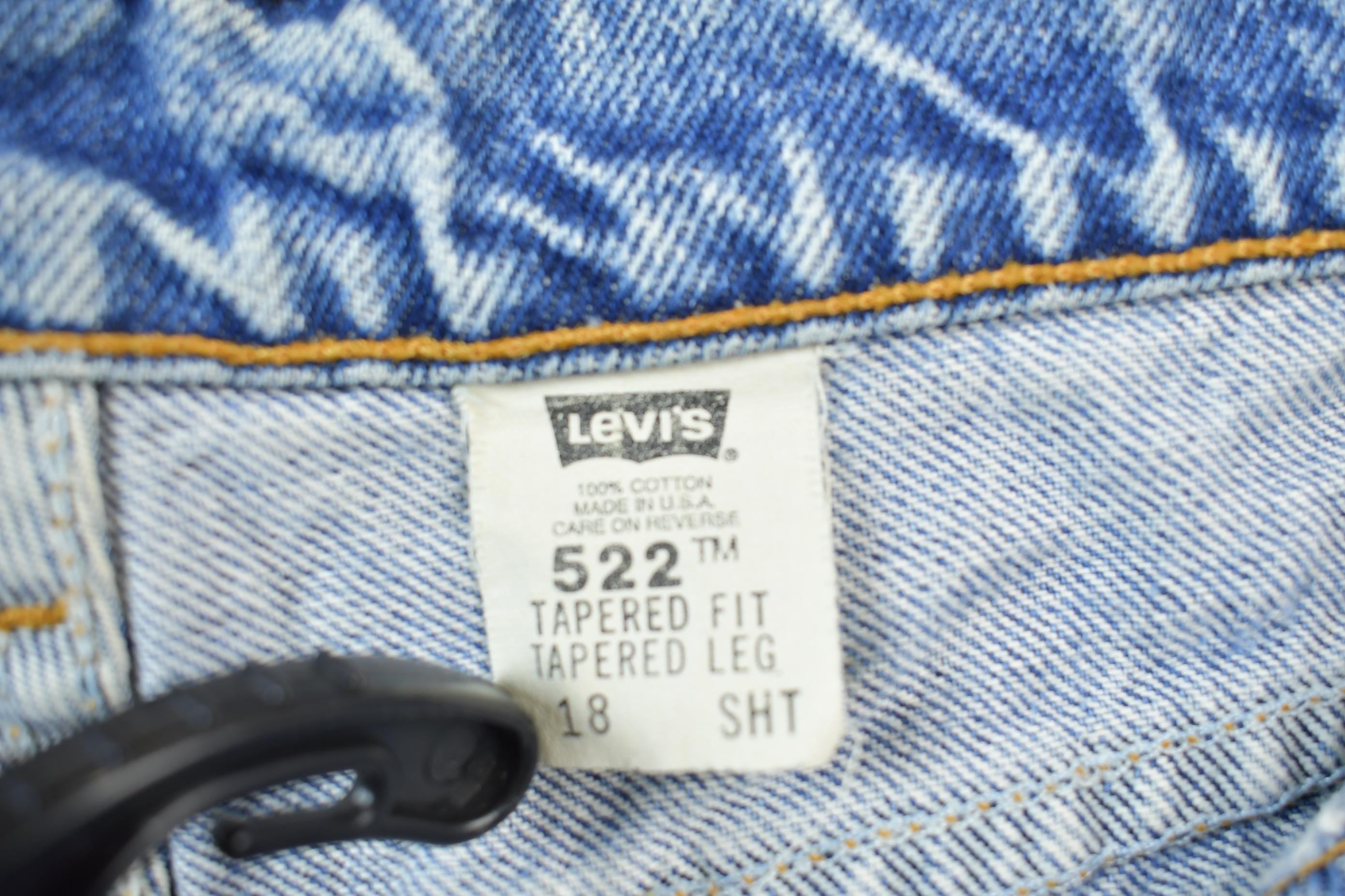 Vintage 1990s Levi's 522 Denim Women's Jeans Size 30 x 28