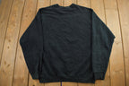Vintage 1990s Blank Black Crewneck Sweatshirt