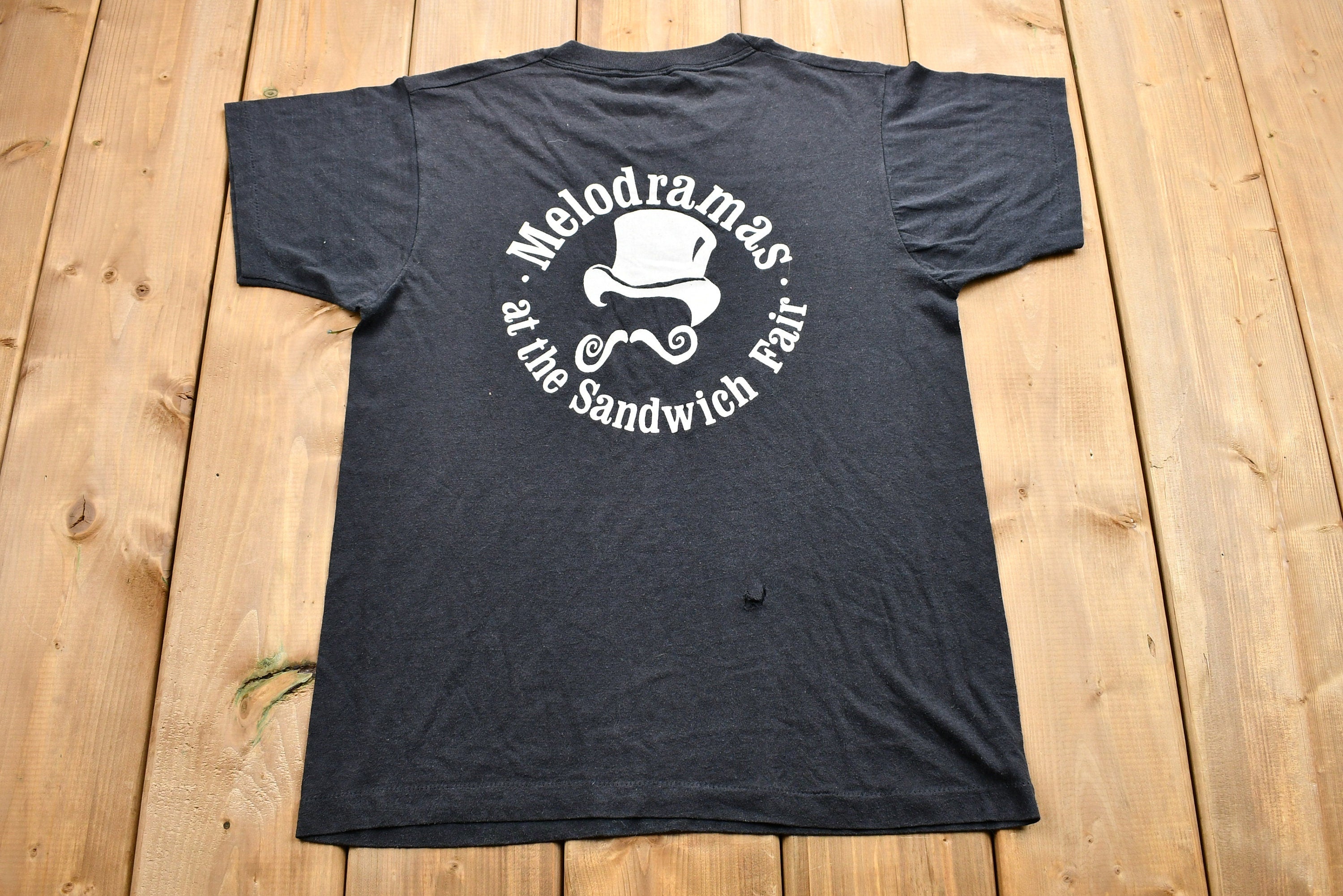 Vintage 1980s Indian Valley Theatre Group Drama T-Shirt