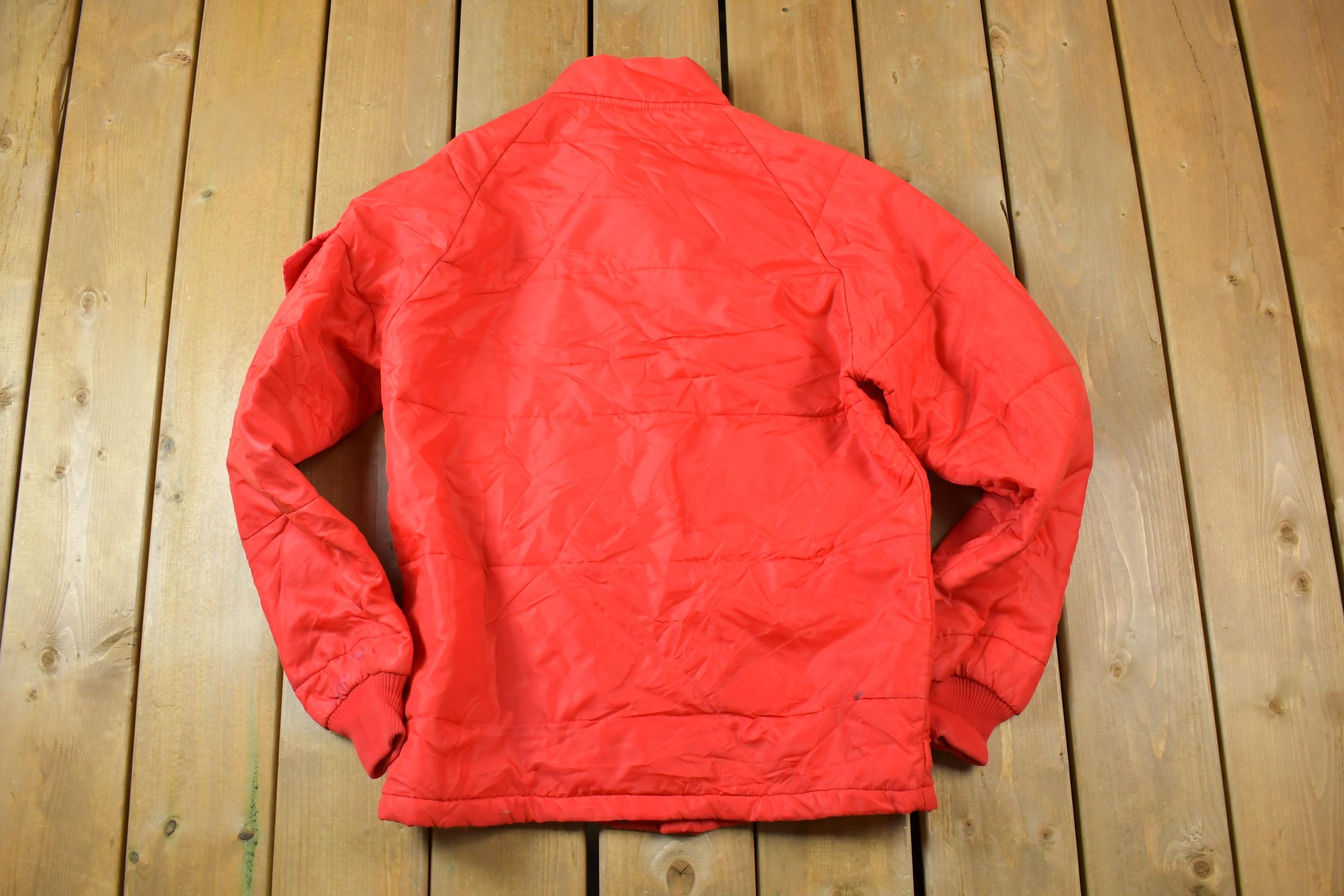 Vintage 1990s Red Swingster Ski Puffer Jacket
