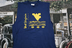 Vintage 1990s University Of West Virginia Mountaineers Graphic Tank Top Shirt