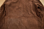 Vintage 1980s The Leader Suede Leather Jacket