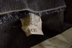 Vintage 1980s Lee Dark Wash Denim Jeans Size 36 x 26