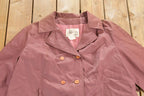 Vintage 1980s Brown Fashion By Gabor Full Length Light Jacket
