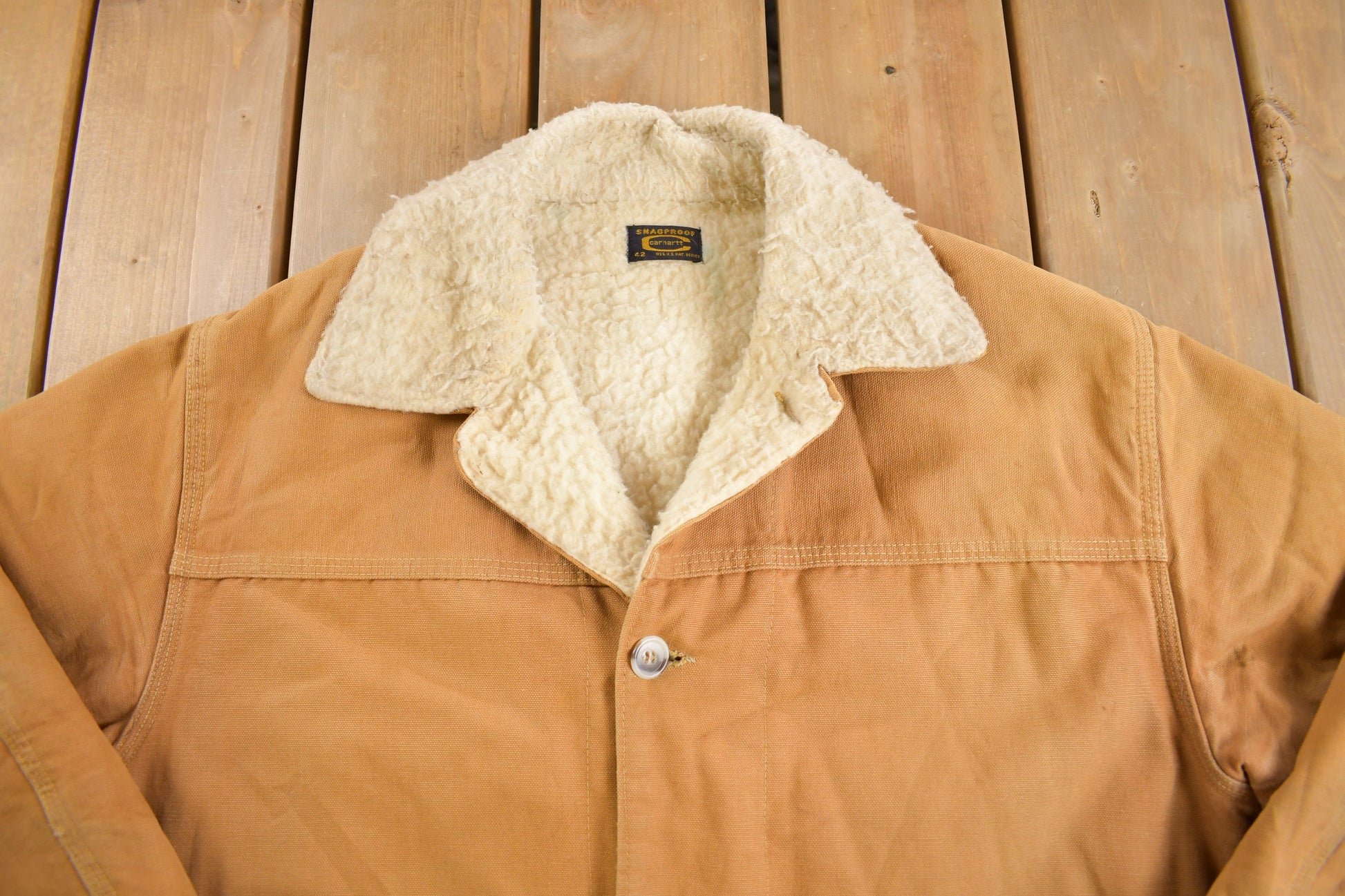 Vintage 1960's Snag Proof Chore Coat