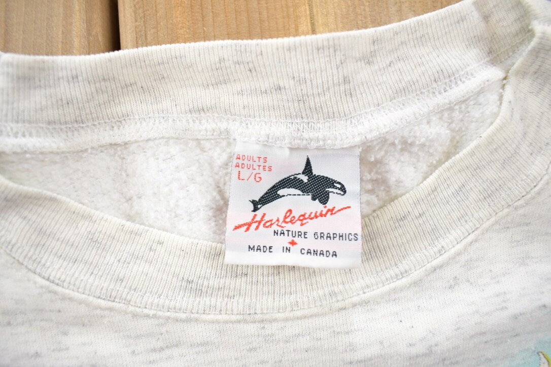 Vintage 1990s Canadian Wildlife Federation Sweatshirt