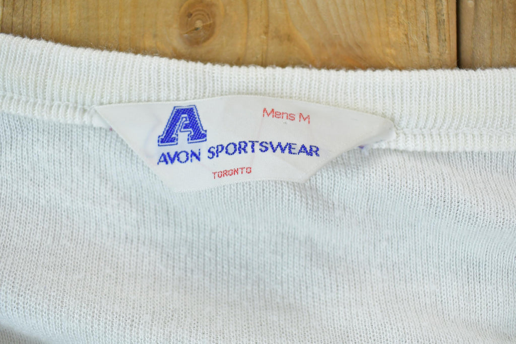 Vintage 1990s Avon Sportswear Knit V Neck Sweater