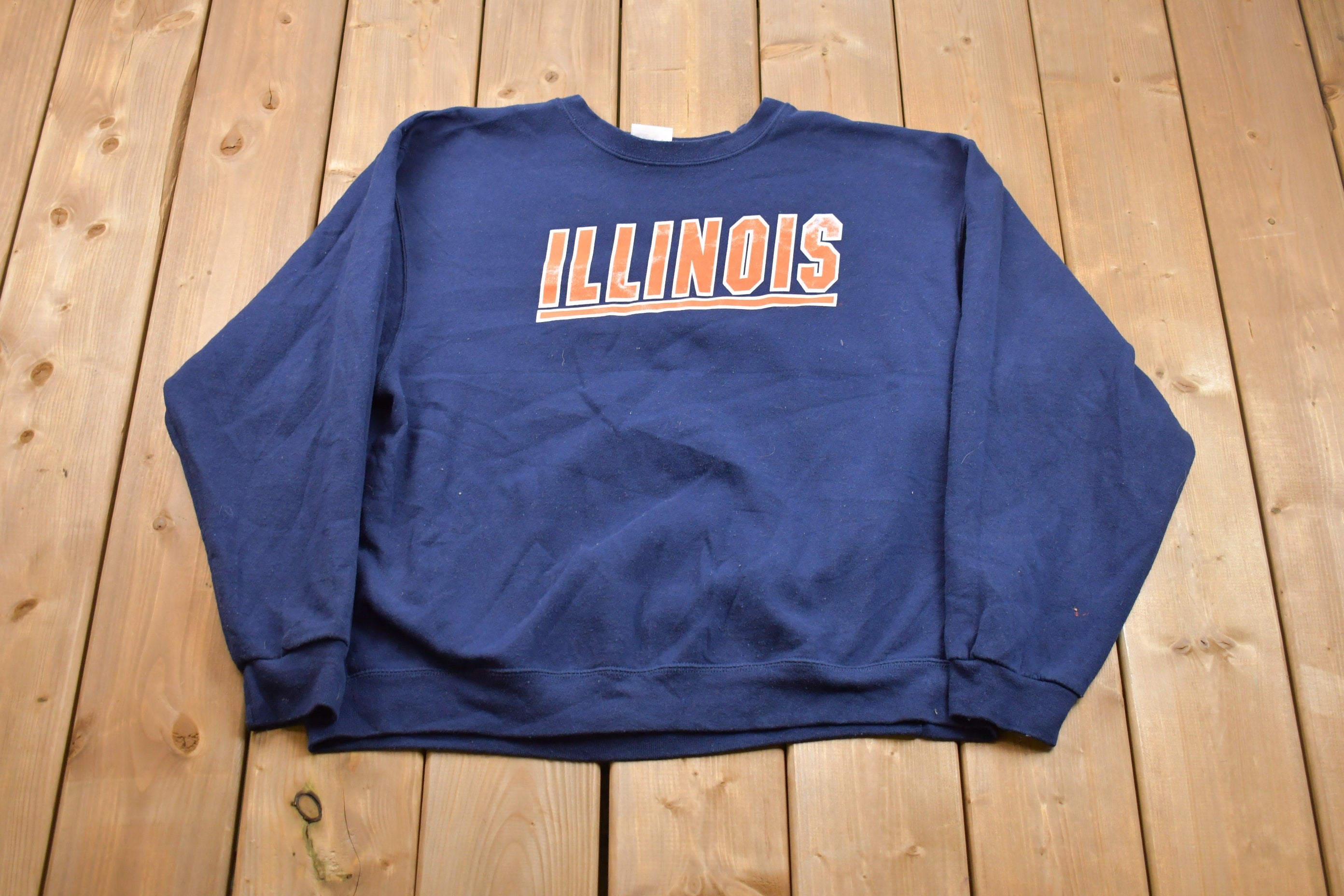 Vintage 1990s Illinois Crewneck Sweatshirt
