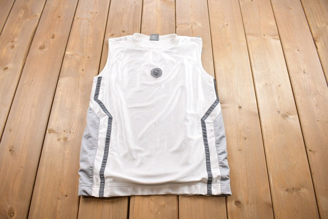 Vintage 1990s Nike Basketball Jersey Muscle Tee
