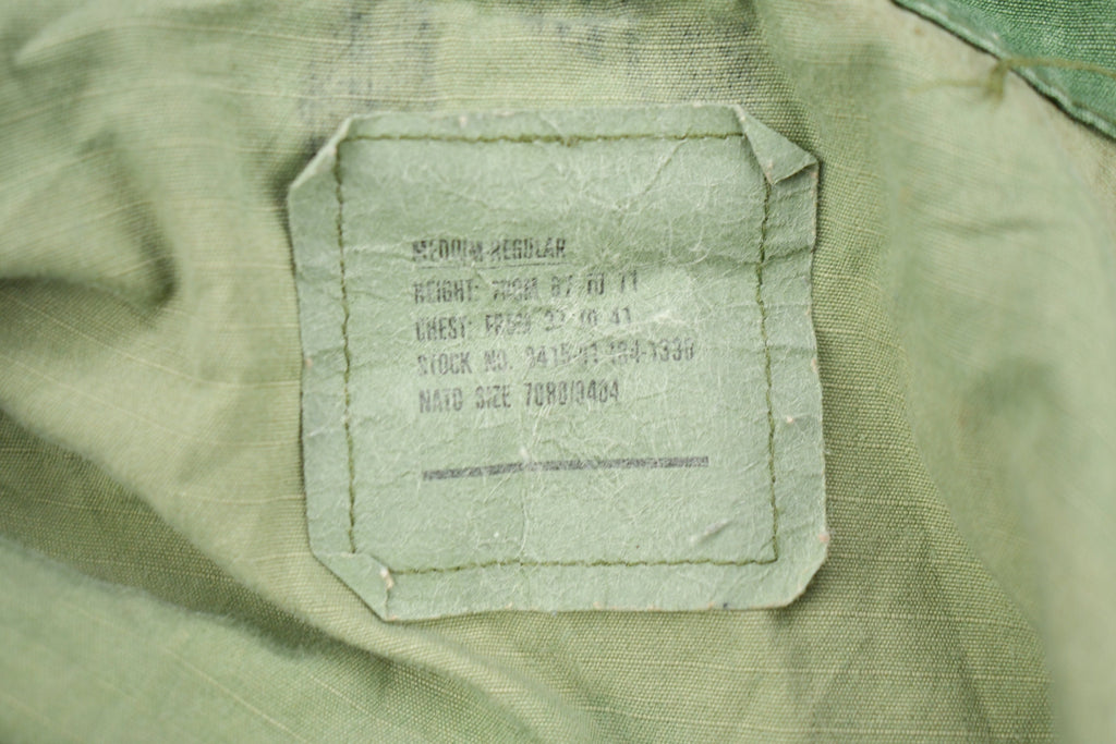 Vintage Military Button Up Shirt