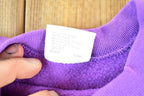 Vintage 1990s Purple Hearts Crewneck Sweatshirt Womens L