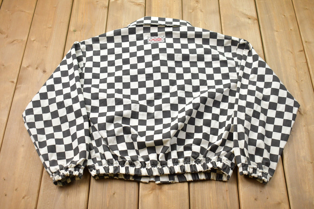 Vintage 1990s Checkered Canvas Jacket