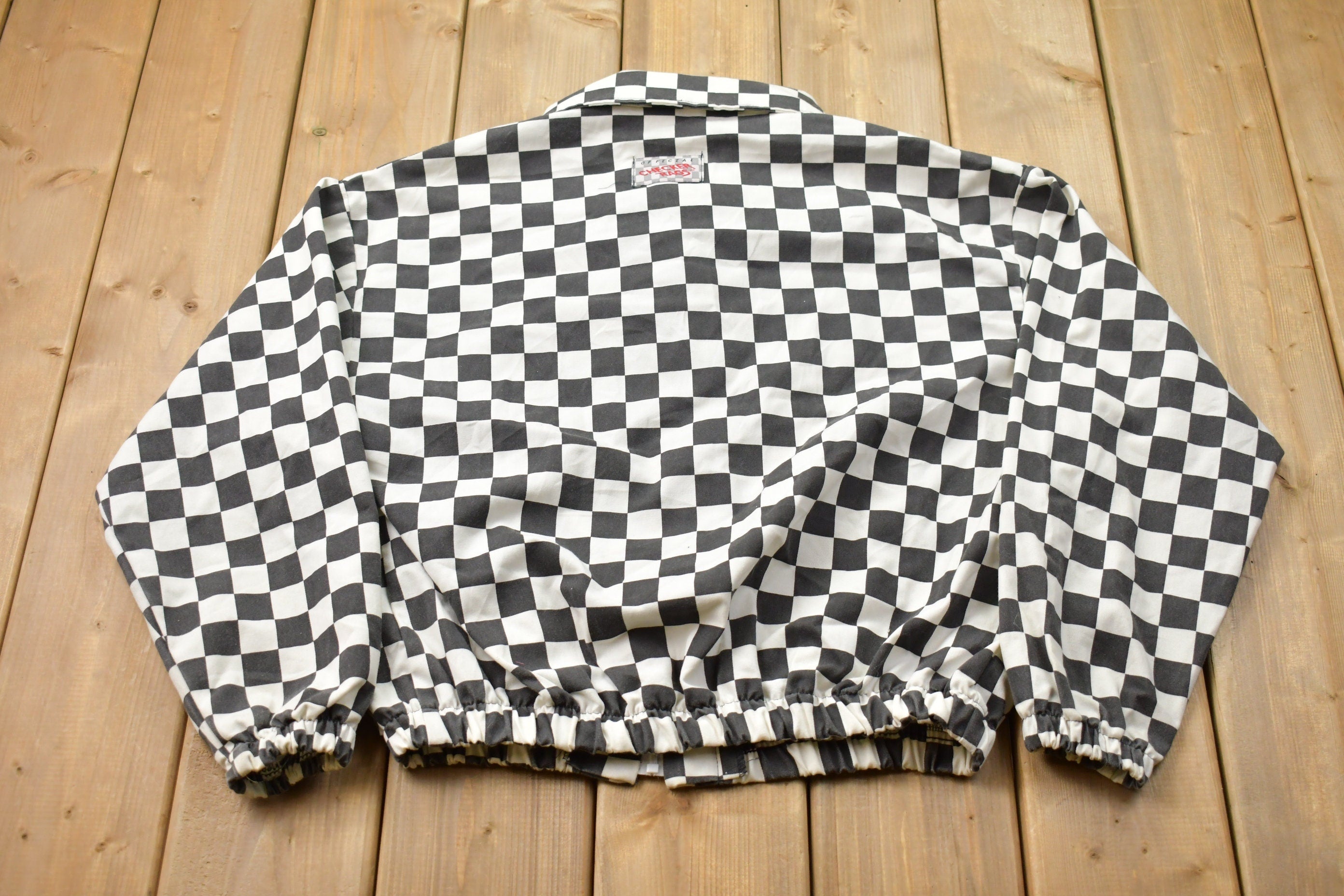 Vintage 1990s Checkered Canvas Jacket