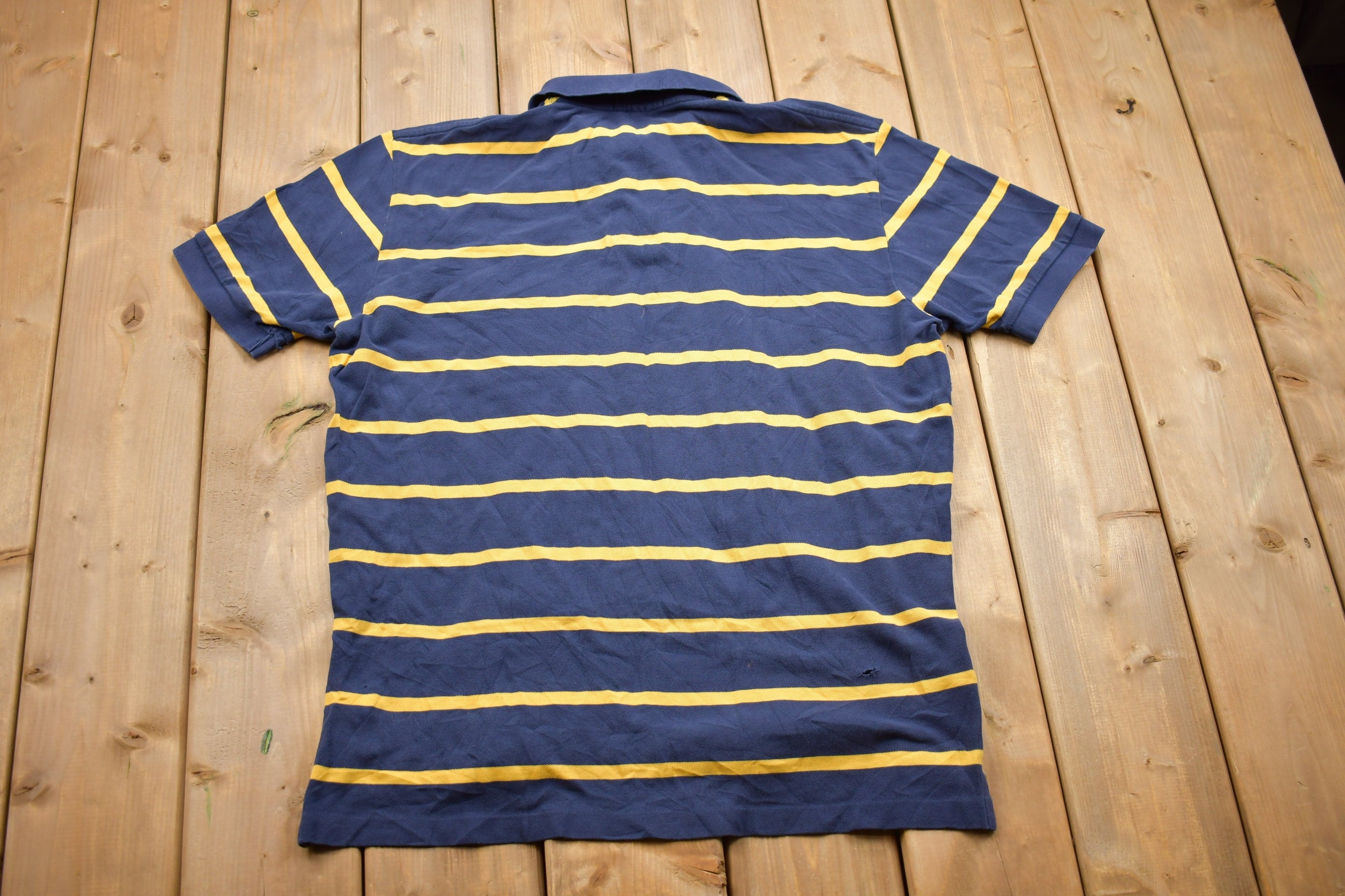 Vintage 1990s Polo Ralph Lauren Striped Short Sleeve Shirt