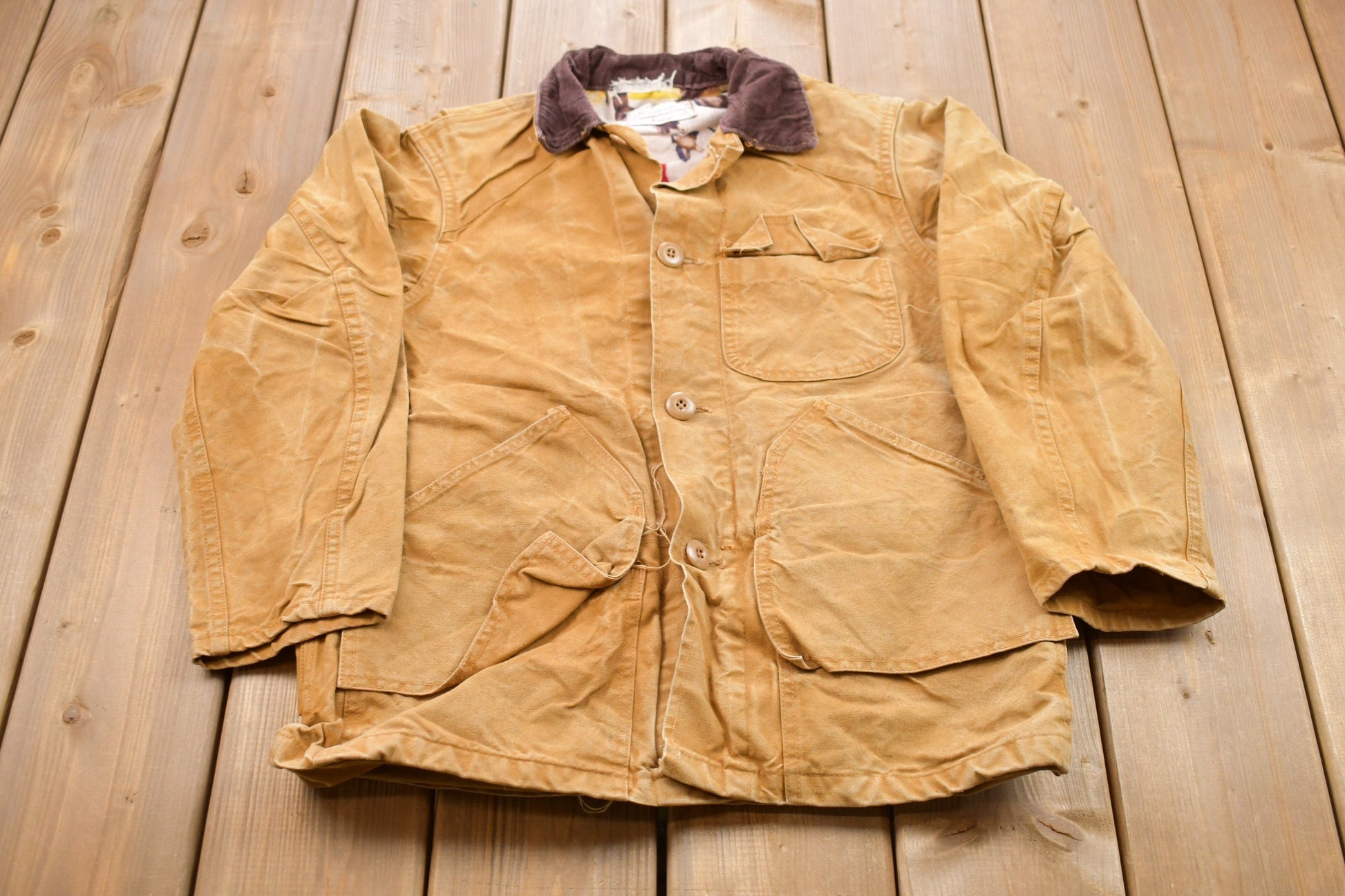 Vintage 1960s Foremost Hunting Clothing Chore Jacket